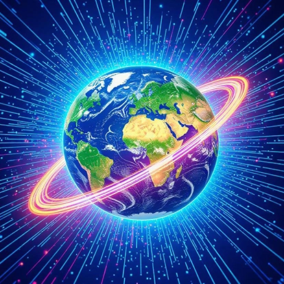 AI translator illustration