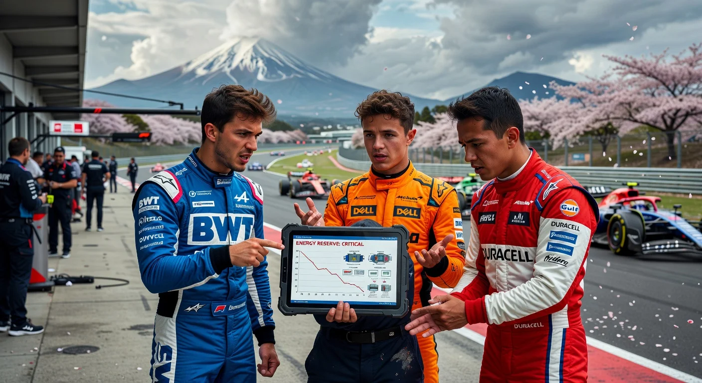 F1 drivers Gasly, Norris, and Albon discuss flaws in 2026 energy rules at Suzuka post-Japanese GP.