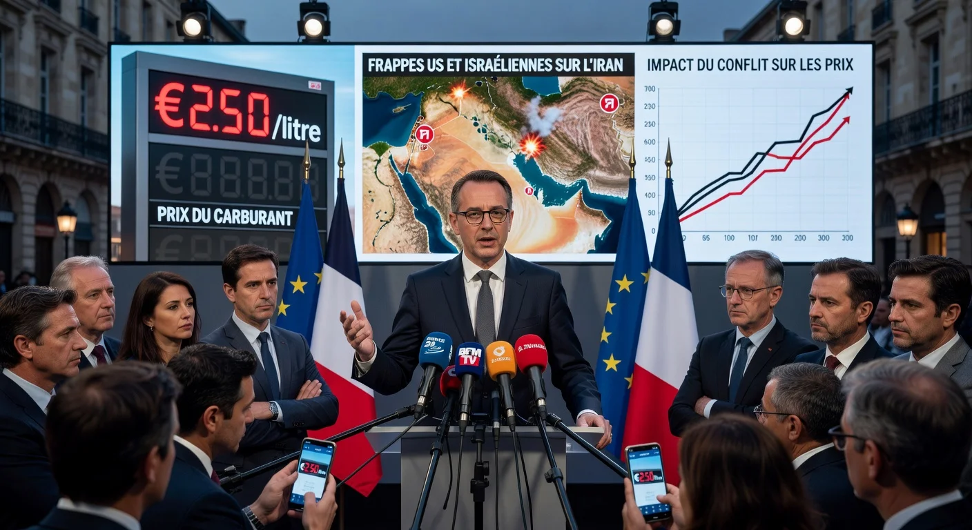 Sébastien Lecornu announces targeted fuel aids amid Middle East conflict-driven price surge, with skeptical public reaction.