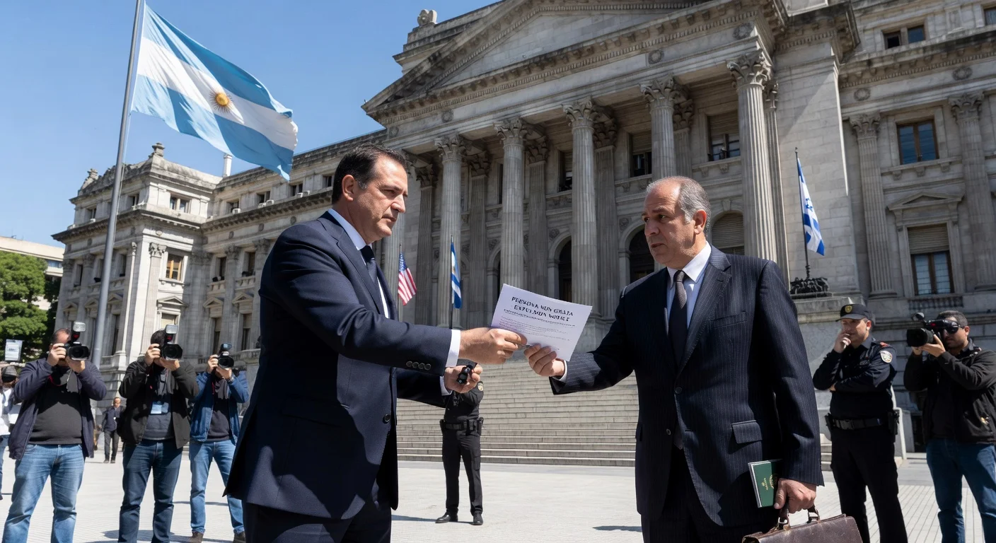 Argentina declares Iranian diplomat persona non grata, expelling him with US and Israel support, amid rising tensions.