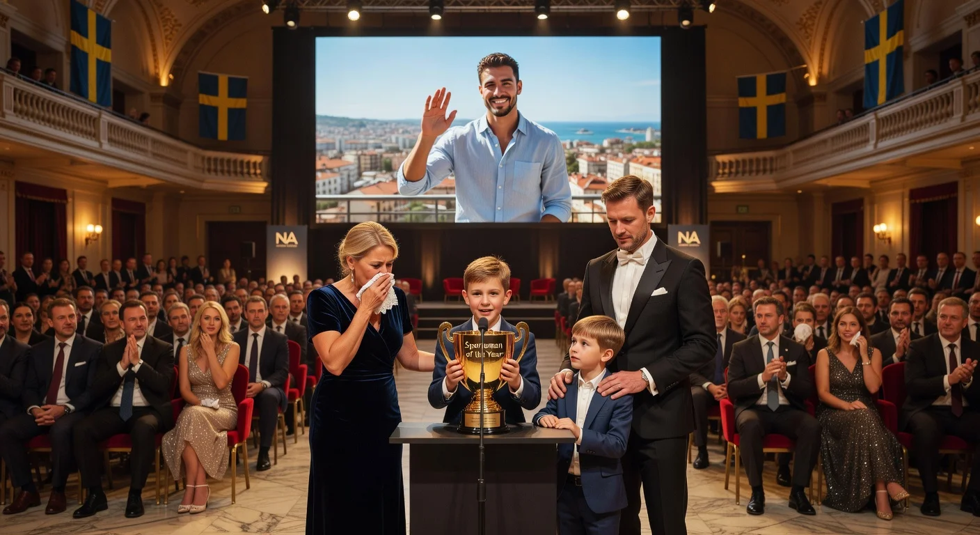 Bruno Retailleau confidently announces his candidacy for France's 2027 presidential election at a podium with tricolor flag, promising national revival.