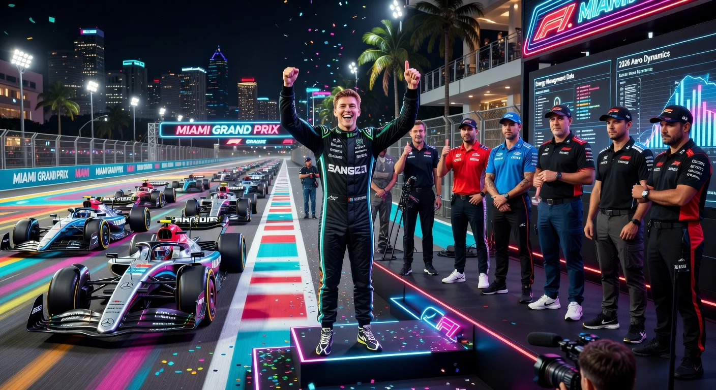 F1 drivers give mixed reviews to 2026 rule tweaks during Kimi Antonelli's Miami GP win.