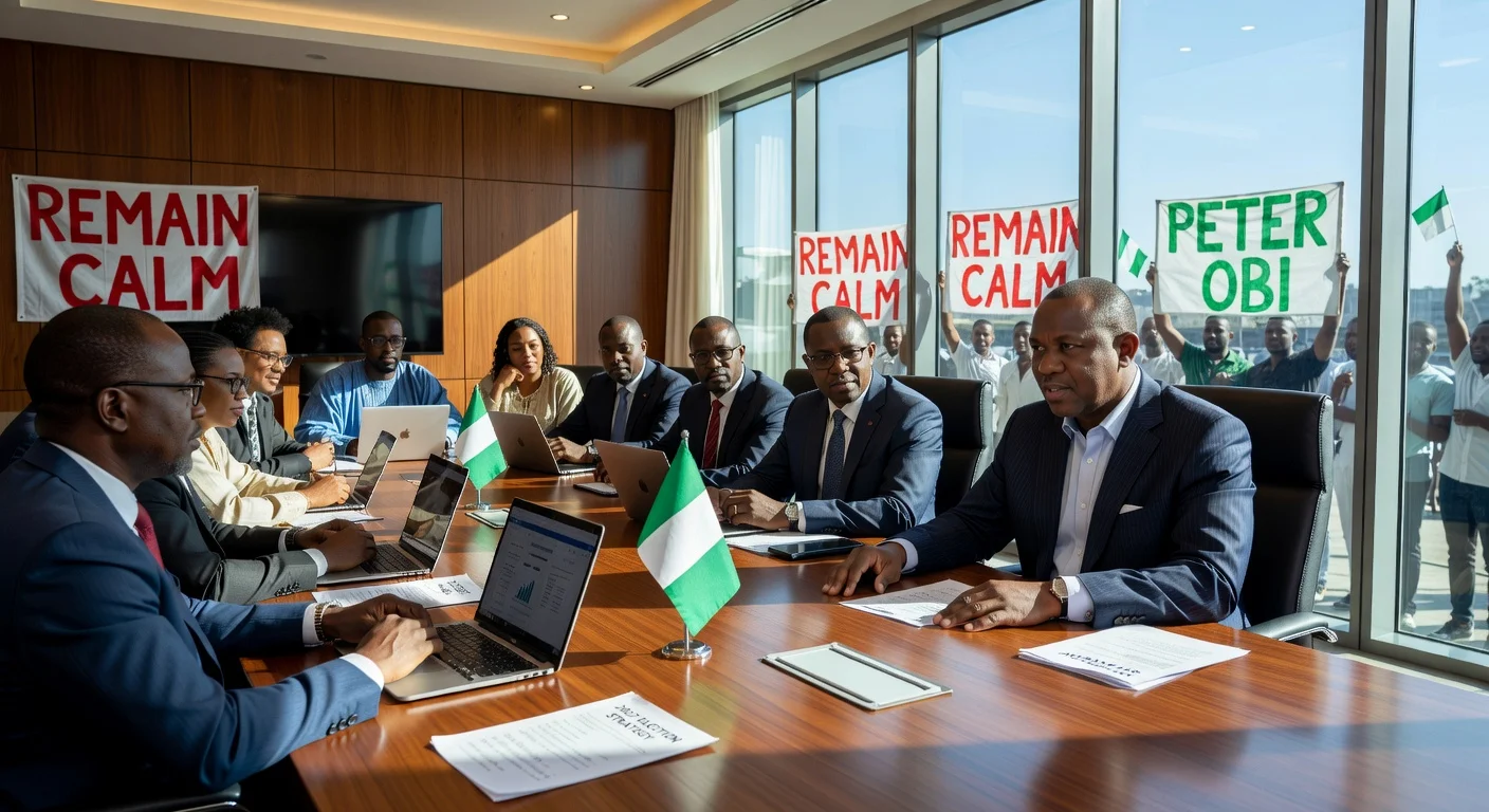 Peter Obi in high-level consultations with allies, as Obidient Movement supporters wait patiently for his political announcement.