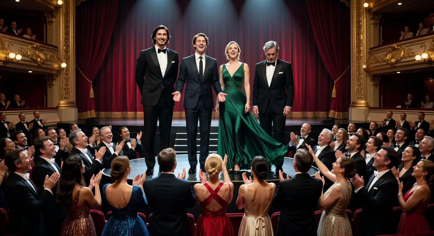 Actors receiving standing ovation at Cannes premiere of Paper Tiger