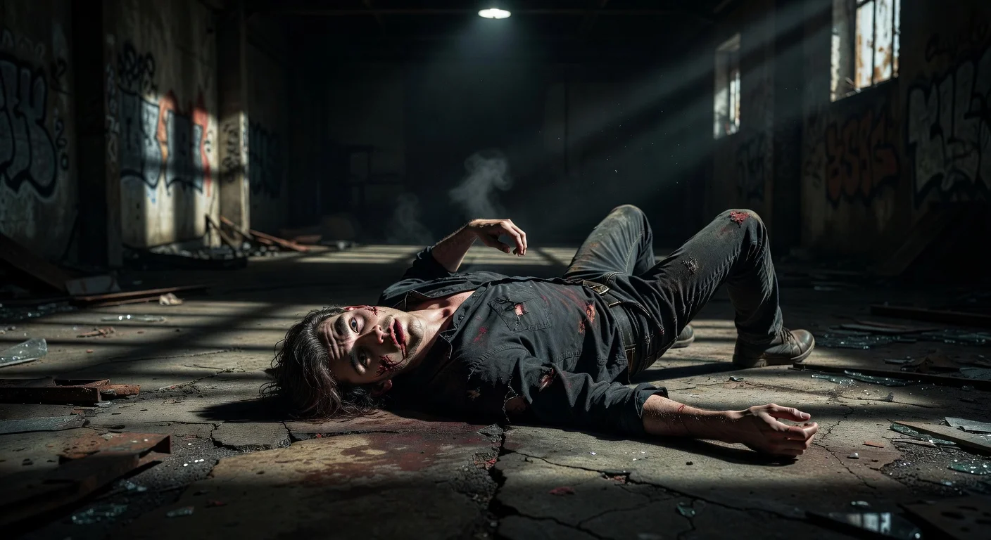 Illustration of Nate Jacobs' death scene from Euphoria season 3 for a news article.