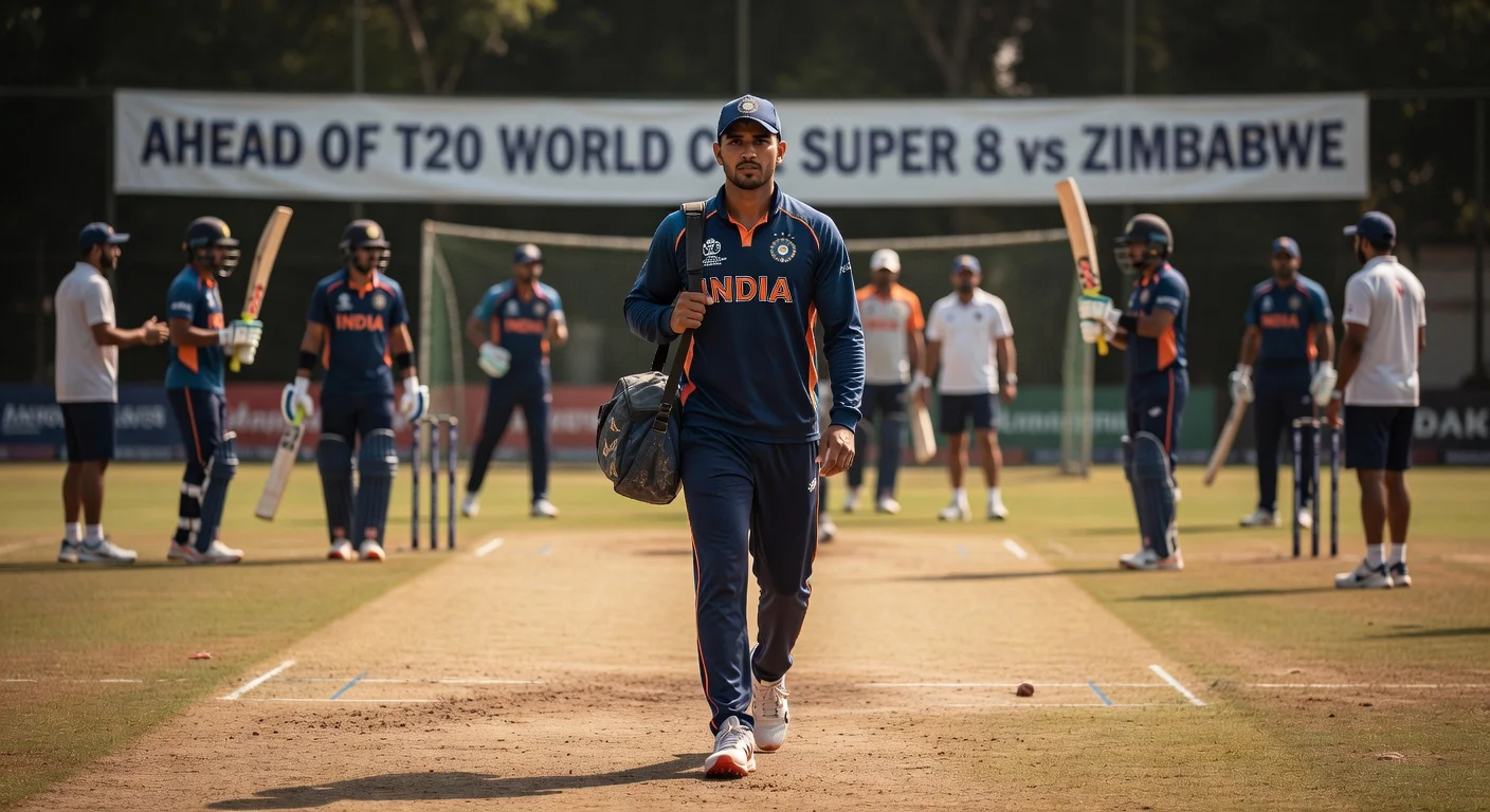 Rinku Singh departs India cricket camp in Chennai due to father's medical emergency, missing T20 World Cup practice.