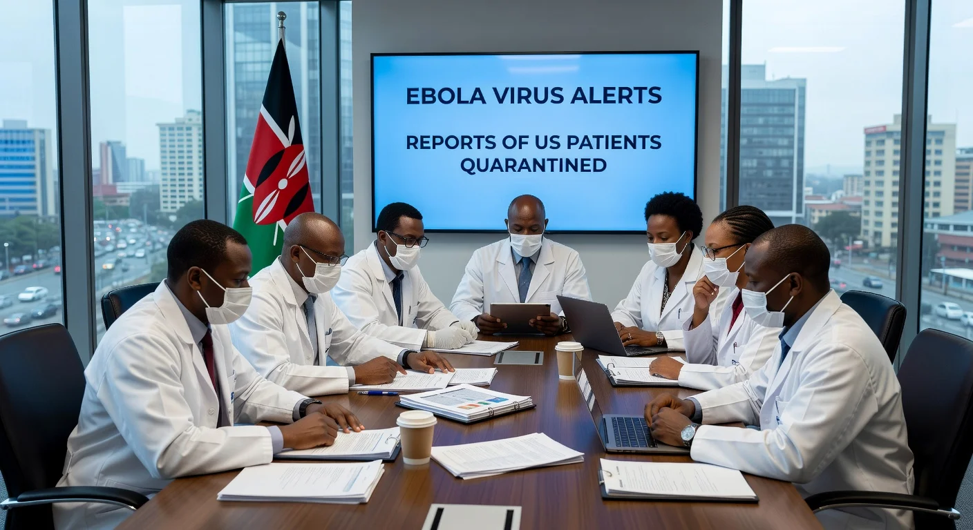 Kenyan health officials preparing for Ebola threat in Nairobi office