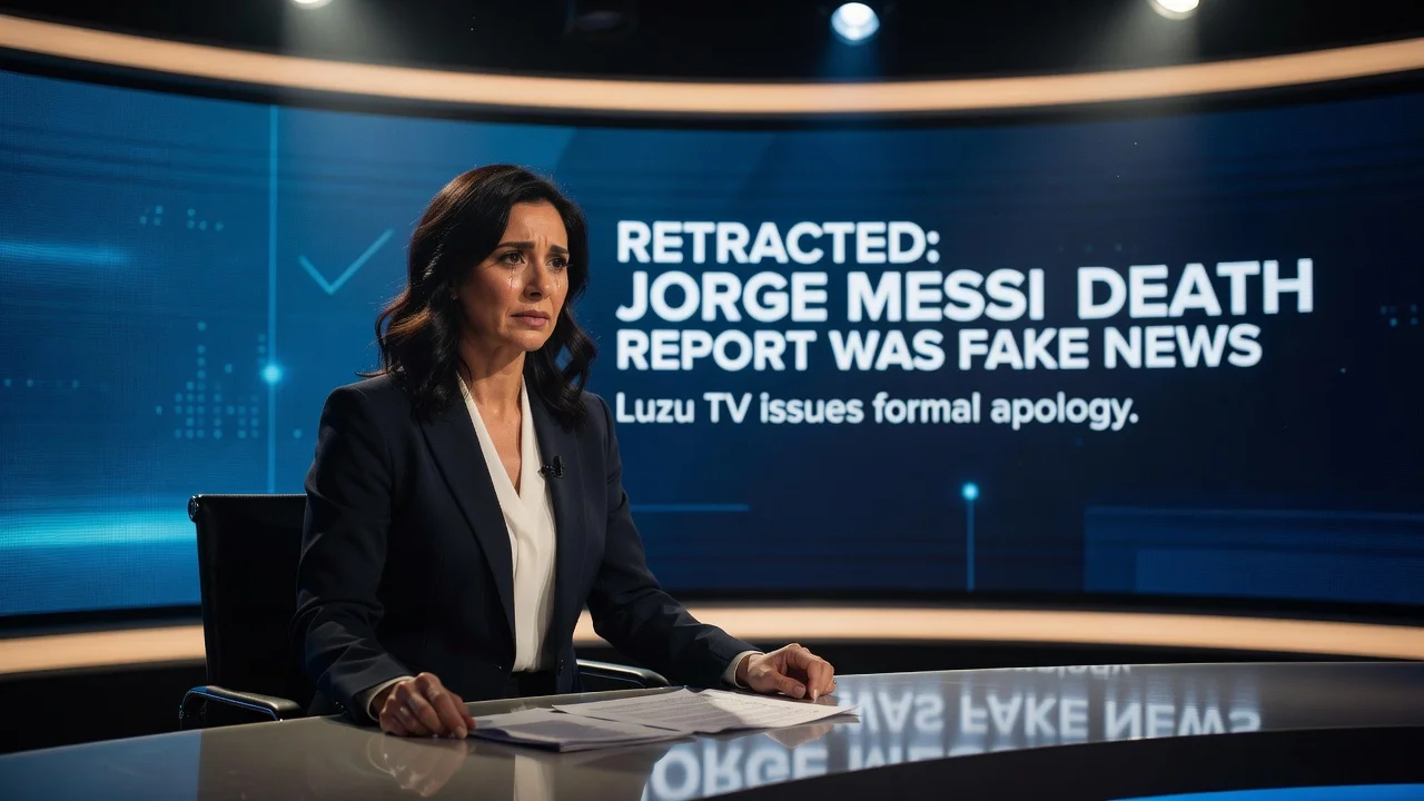 Florencia Peña resigning from Luzu TV after spreading fake news about Messi's father