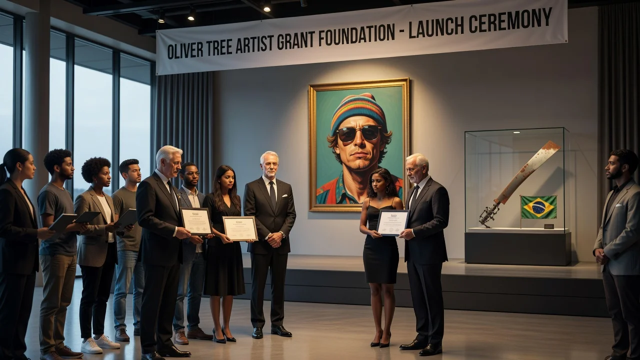 Family launching Oliver Tree artist grant foundation in his memory after helicopter crash.