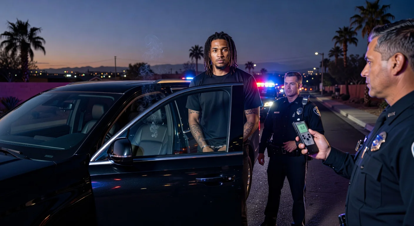 Dillon Brooks arrested for suspected DUI by Scottsdale police, with marijuana odor noted from his vehicle.