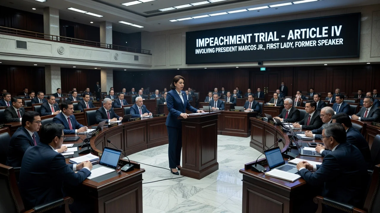 Senate impeachment trial against Vice President Sara Duterte