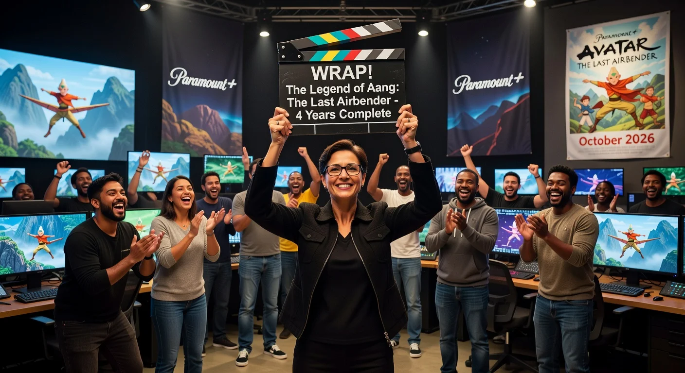 Director Lauren Montgomery announces production wrap for 'The Legend of Aang: The Last Airbender' amid Paramount+ streaming shift.