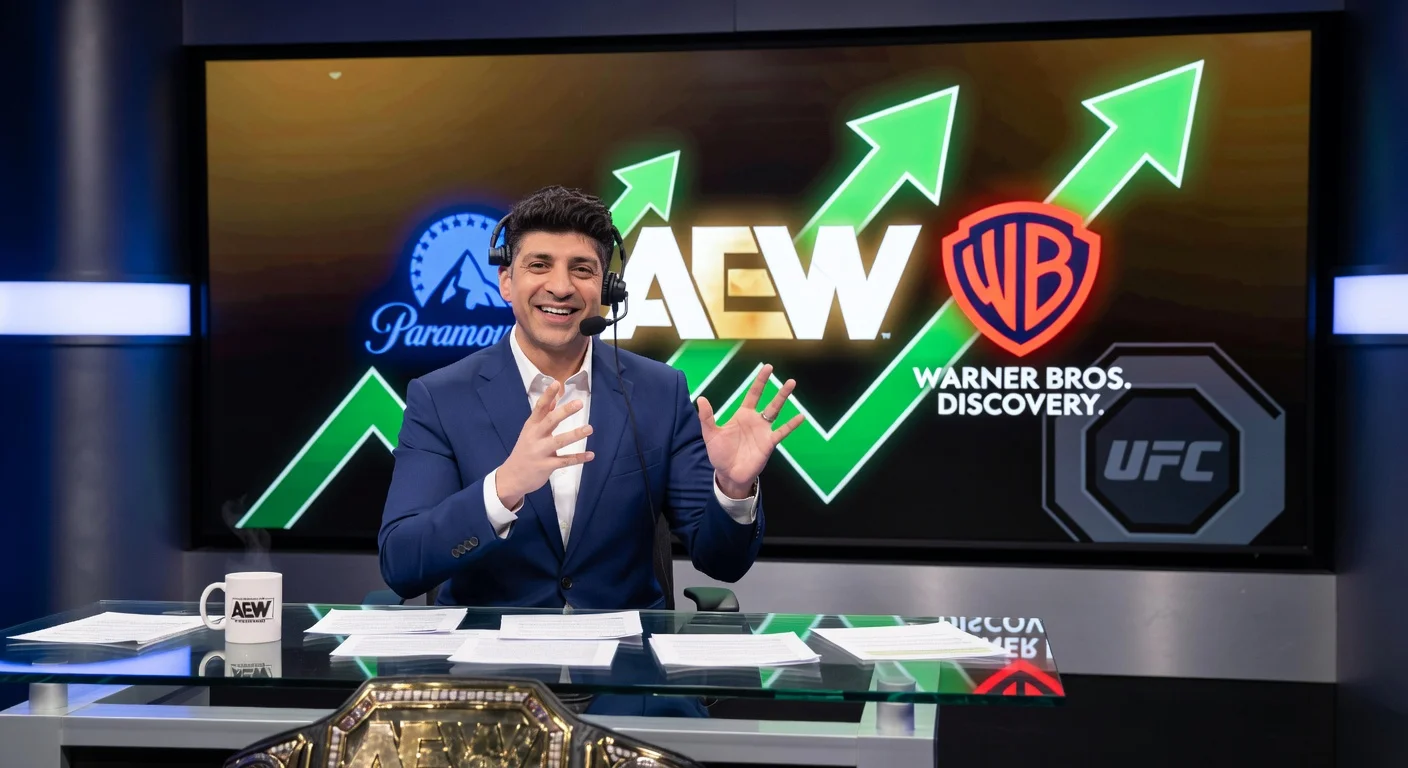 Tony Khan beams with optimism during media call about AEW's bright future amid Paramount-WBD deal.